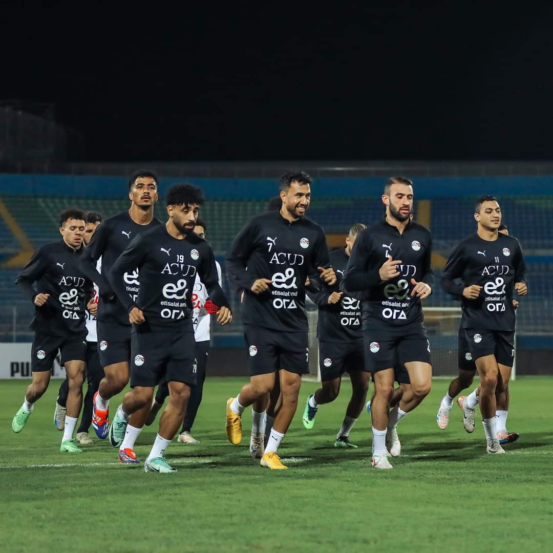 كورة العرب : منتخب مصر يخوض تدريب باستاد الدفاع استعدادا لمباراة بتسوانا