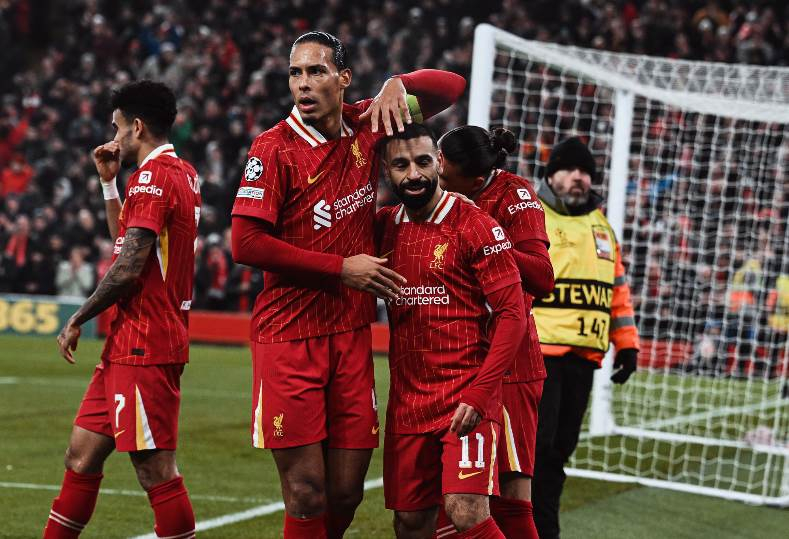 الشبكة نيوز : ليفربول يسعى لمواصلة الانتصارات أمام أيندهوفن في دوري أبطال أوروبا