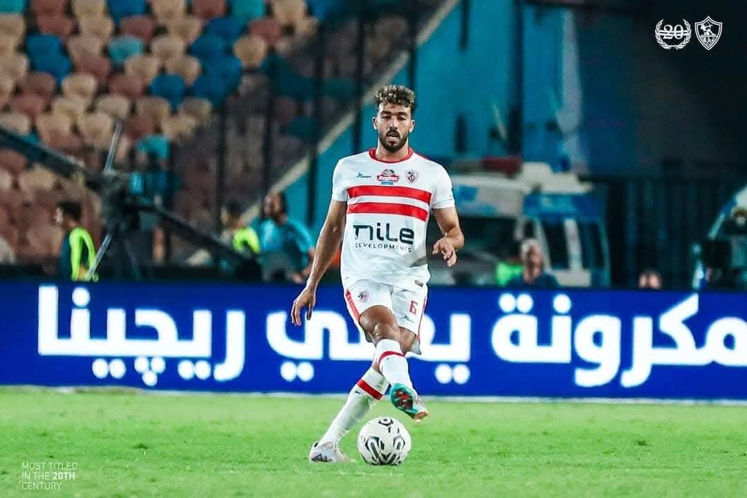 في الكورة : مصطفي الزناري يشارك بجزء من مران الزمالك